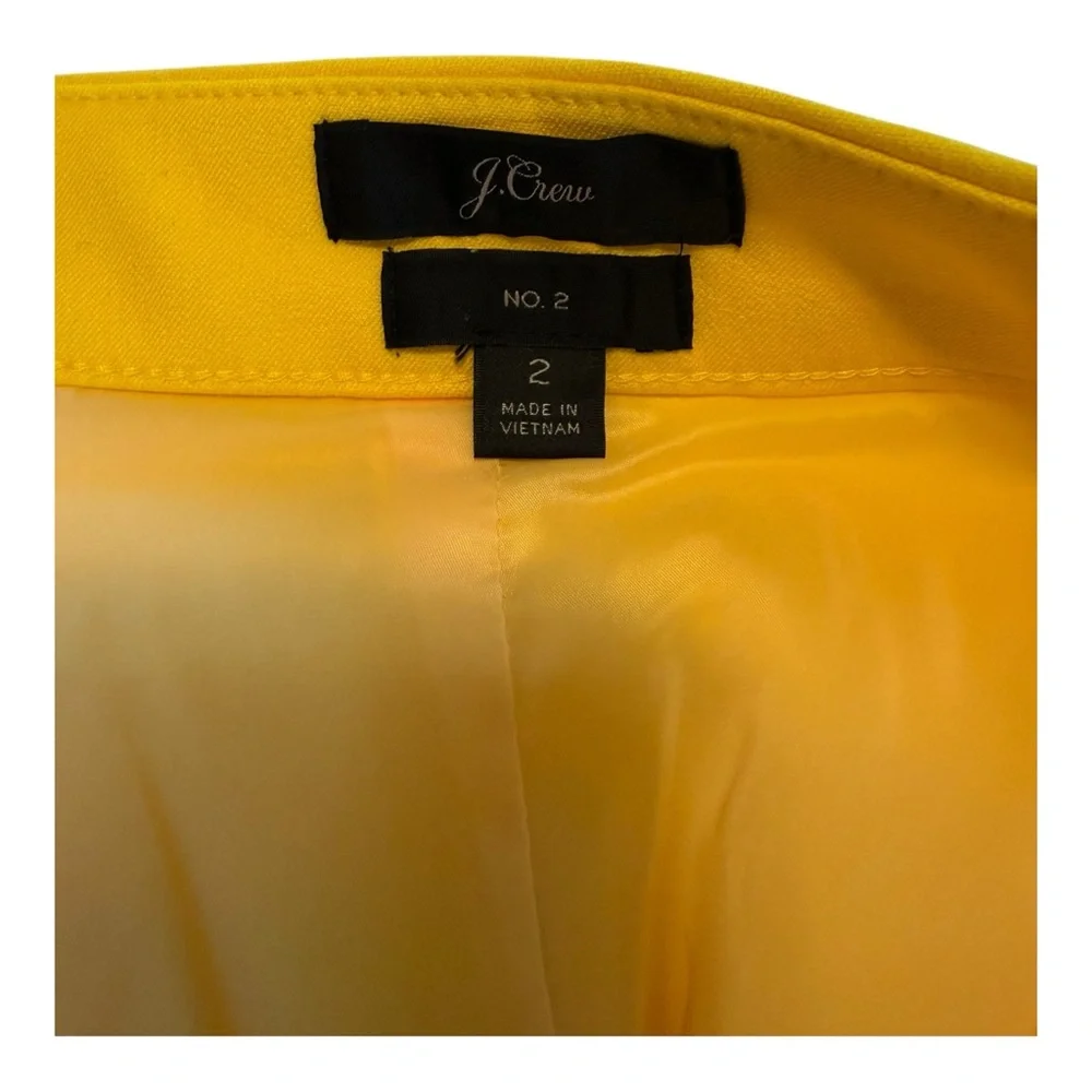 J. Crew No 2 Pencil Skirt In Bi Stretch Cotton